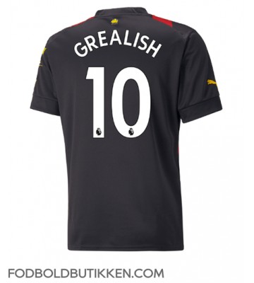 Manchester City Jack Grealish #10 Udebanetrøje 2022-23 Kortærmet